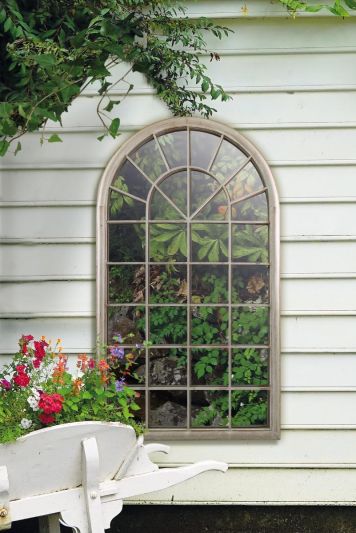 Somerley Country Arch Large Garden Mirror 129 x 76 CM