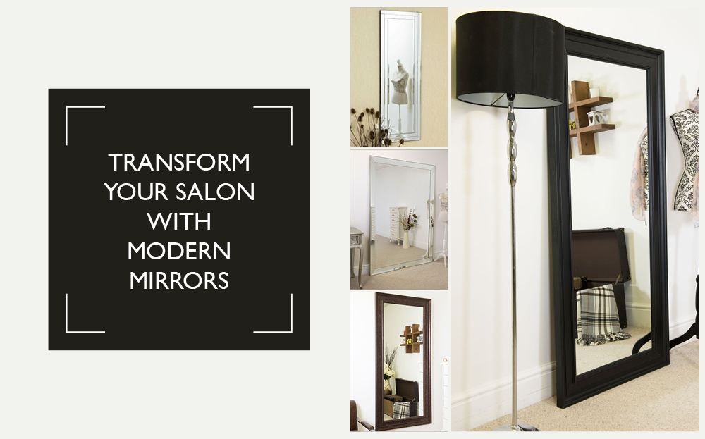 Revamp your Beauty Salon or Barbers with Modern Mirrors